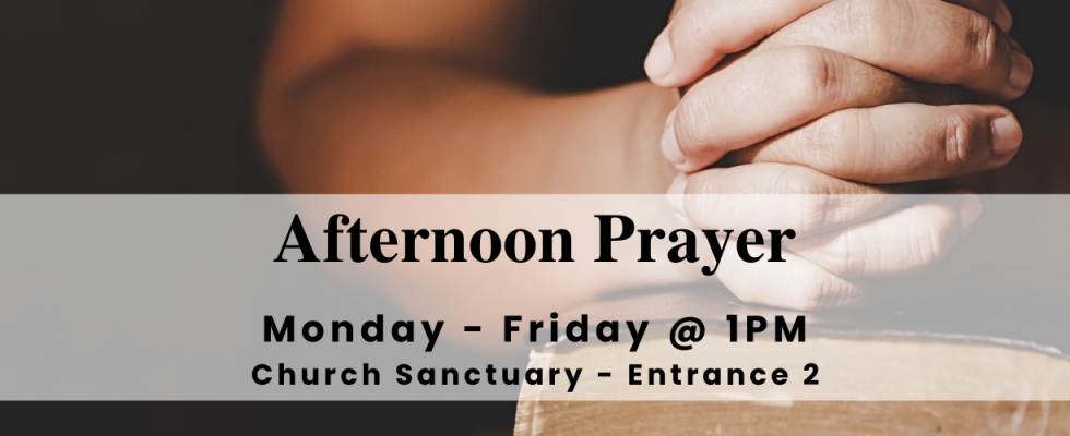 Afternoon Prayer Meeting